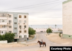 Каспий жағалауы. Алексея Васильев түсірген фото.