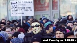 Митинг "За честные выборы" на Новом Арбате