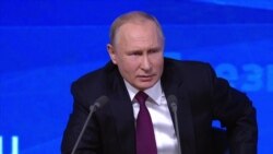 Путин рассказывает о последней встрече с Граниным на Большой пресс-конференции 2018