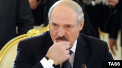 Russia -- Belarus President Alyaksandr Lukashenka at a regular summit of the Eurasian Economic Community in Moscow, 19Mar2012