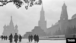 Москва. Красная площадь. 1957 год